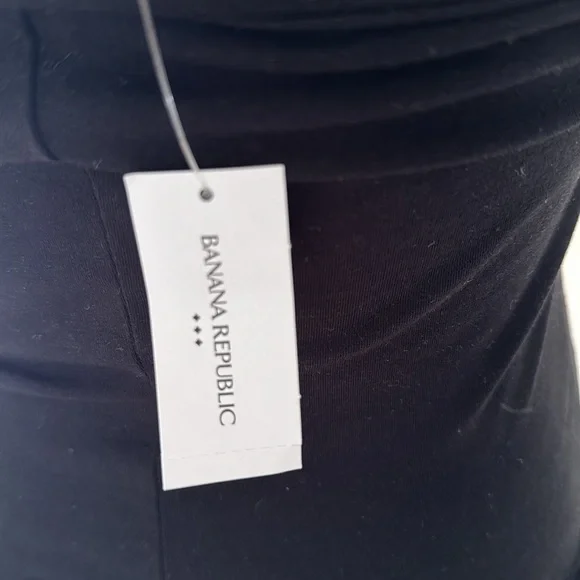 Banana Republic Black Halter Top - Picture 3 of 4